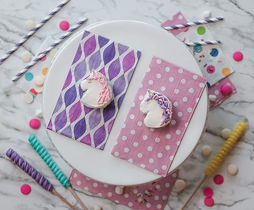 Miniatura 2 de Handstand Kitchen Molde de silicona para cupcakes en forma de unicornio de arcoíris y unicornios