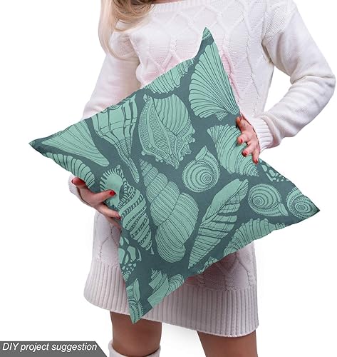 Vista 23 de Ambesonne - Tela multicolor impresa digital por The Yard