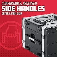 Vista 4 de Audio Rack Gator 10U, Estándar (GR-10L).