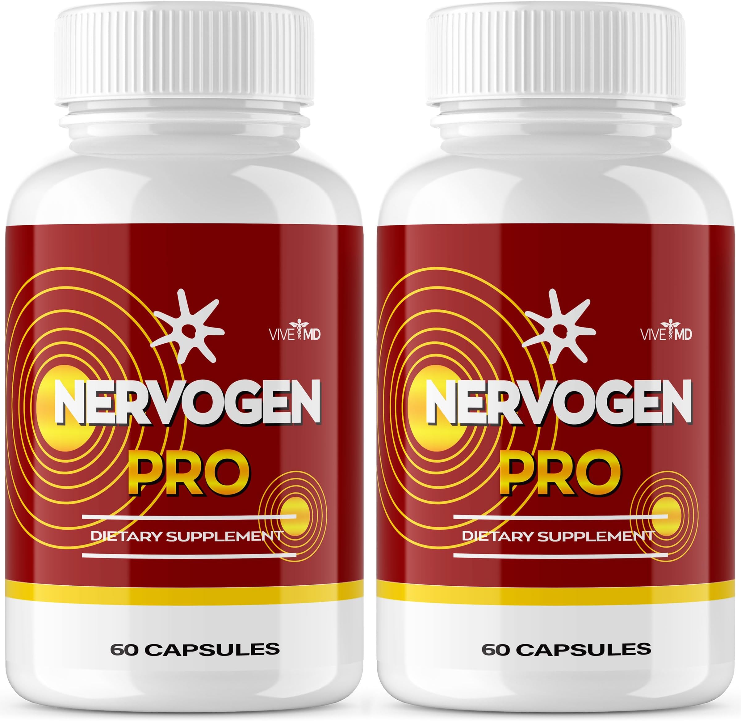 (3 Pack) Nervogen Pro Capsules, Nervogen Pro for Neuropathy