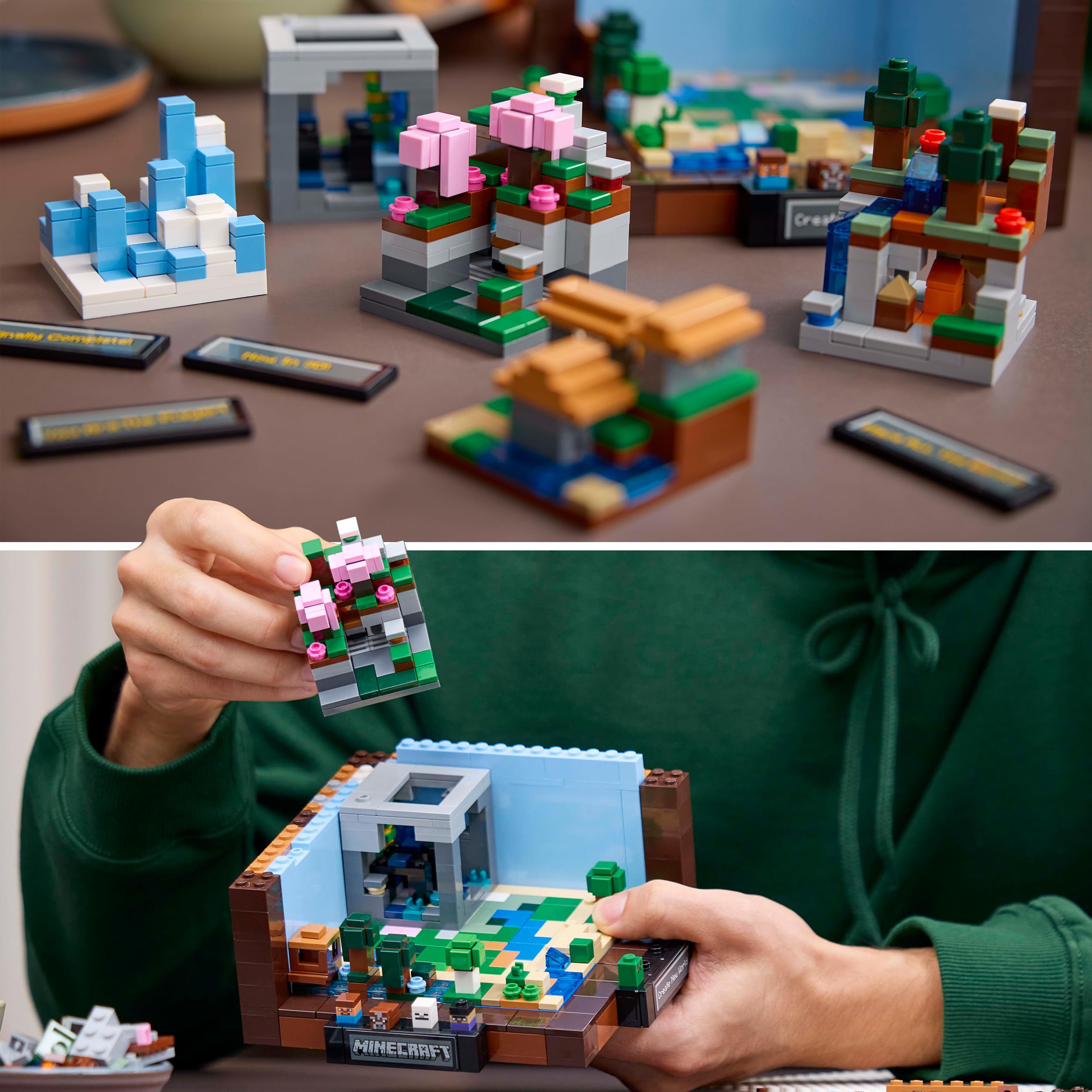 Amazon.com: Lego 21265 Minecraft Die Werkbank : Toys & Games
