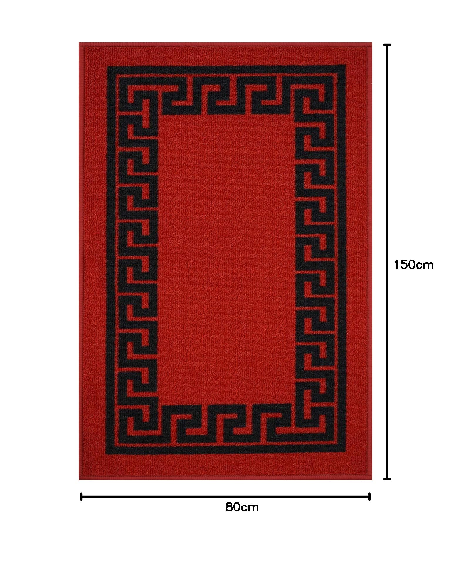 Washable Door Mat Kitchen Mats Non Slip Geometrical Design Hall Runner- Indoor Door Mat - Hallway-Passage Corridor Doormats - Floor Mat — view 74