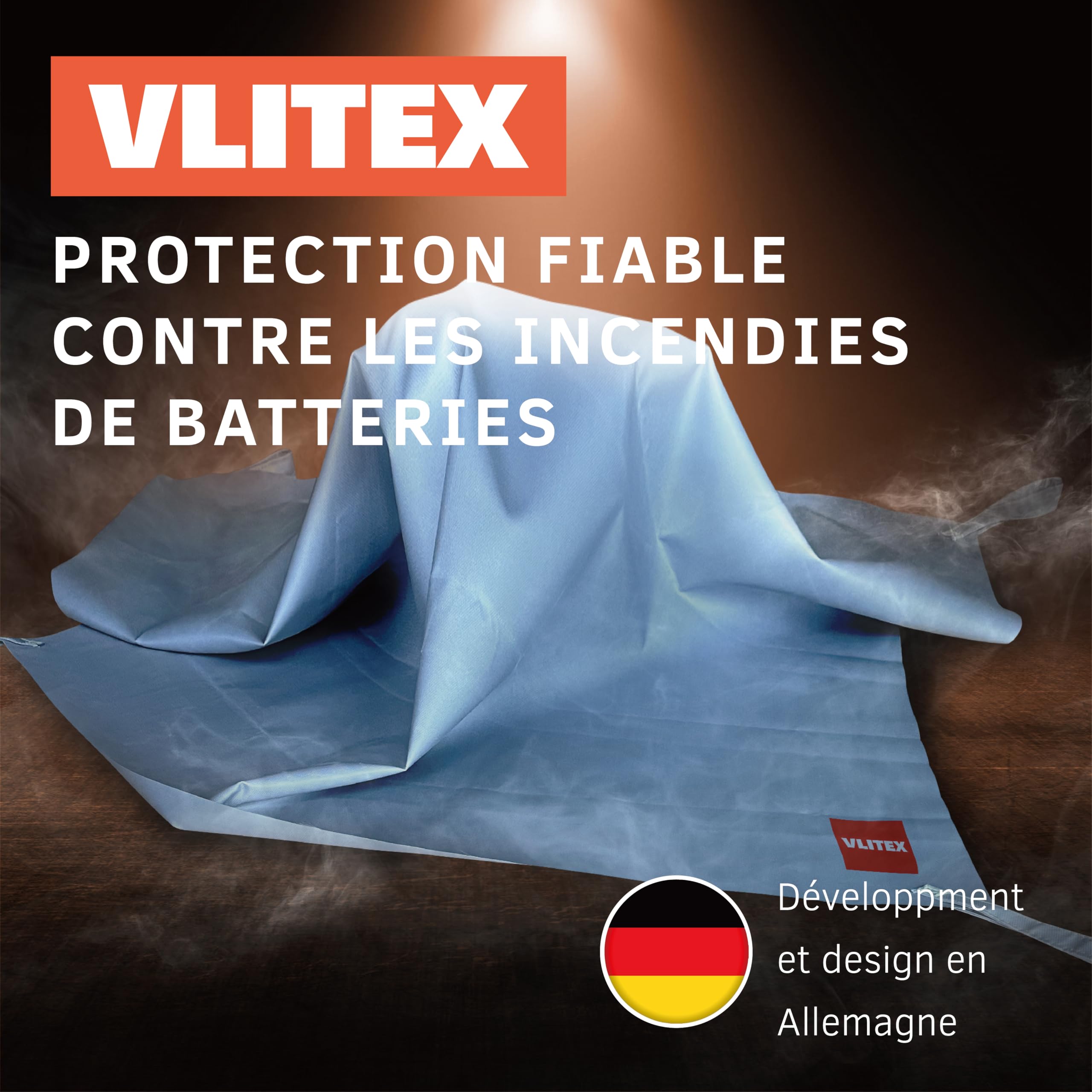 Sac Anti-Feu Imperméable 36x27x10,5 Cm Porte-Documents