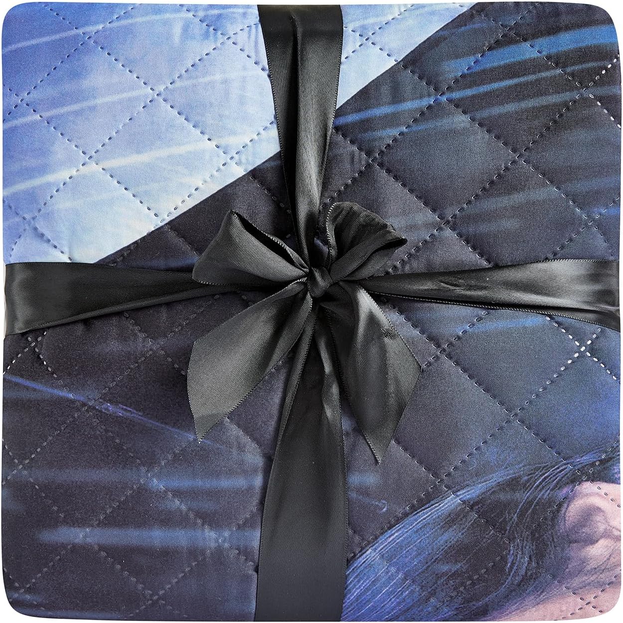 Wednesday Addams Twin Bedspread Set for Kids - Quilted Bedding Bundle With Bookmark | Girls' Bedding