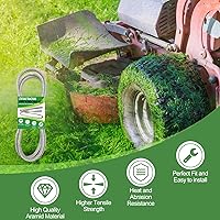 Vista 2 de LTX1040 Correa de cortacésped de tractores 754-04208 954-04208 Cub Cadet MTD Correa de transmisión Gris Cable de Kevlar 5/8" x 41