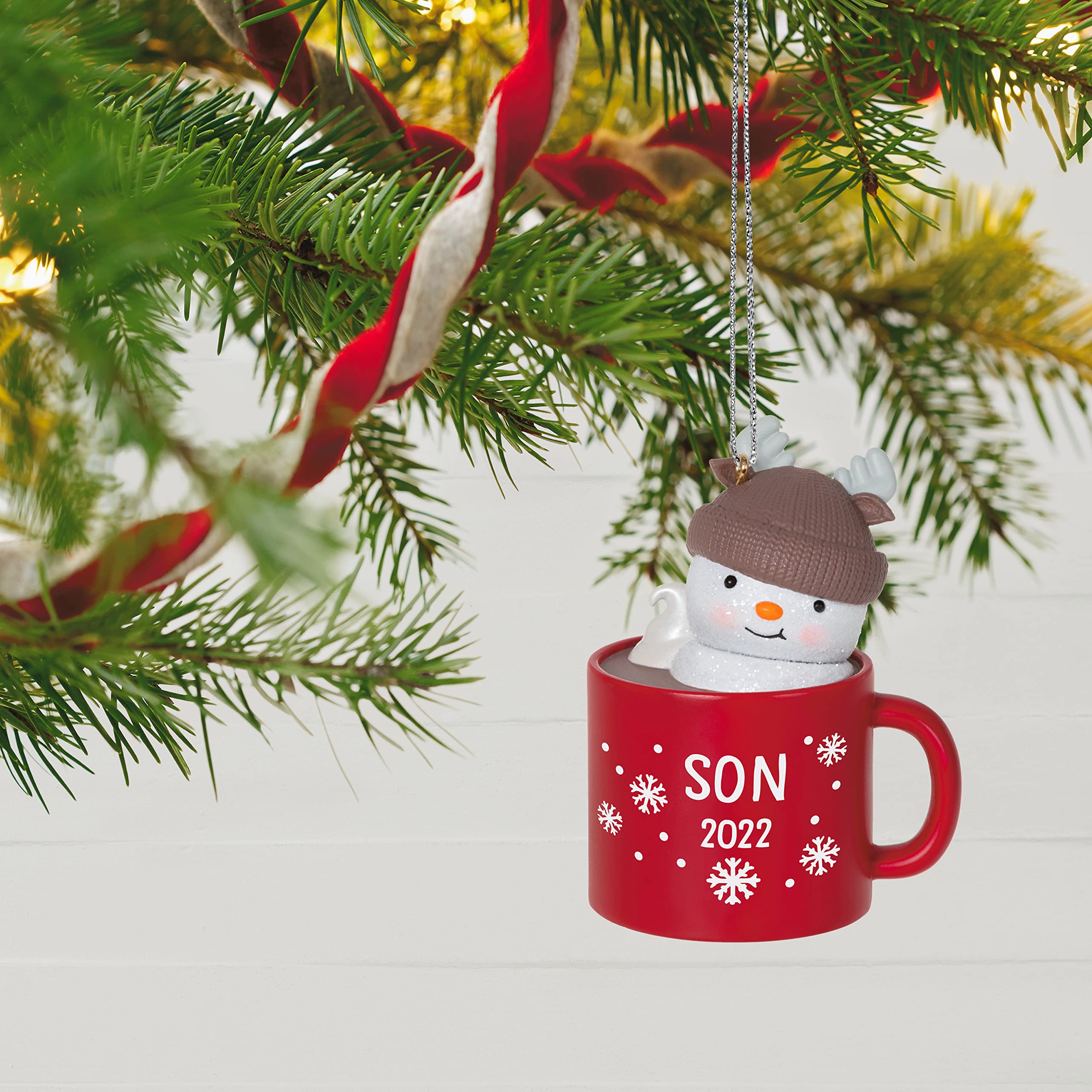 Ornements De Noël Hallmark 2022 'Lampion National' - Lot De 3 Ornements Neufs - Décoration De Sapin