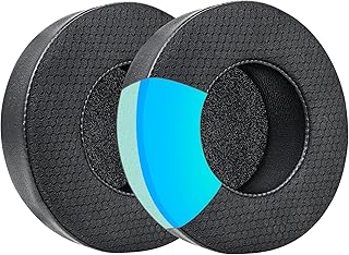 AESBELTA Corsair Virtuoso RGB Wireless XT Ear Pads, Cooling Gel, Thicker Replacement Ear Pads, Ear Cups, Compatible with Corsair Virtuoso RGB Wireless SE/XT Gaming Headset