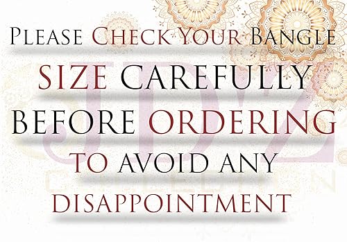 Miniatura 2 de JD'Z COLLECTION Pulseras indias para mujer, juego de pulseras tradicionales para mujer, estilo Bollywood, juego de 24 pulseras étnicas