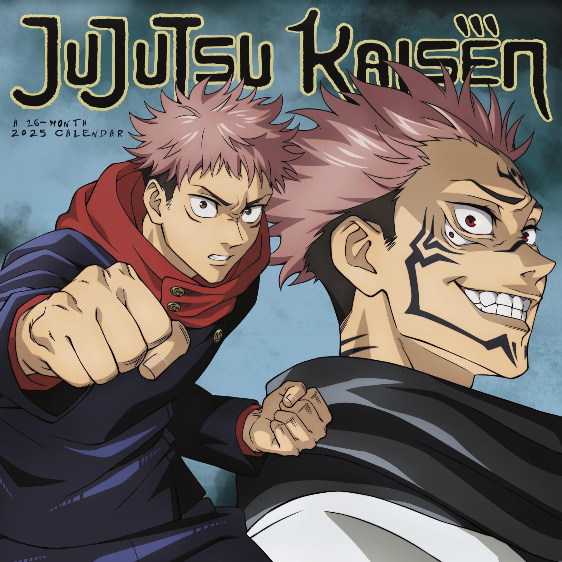 2025 Jujutsu Kaisen Wall Calendar 9781438899978 Trends