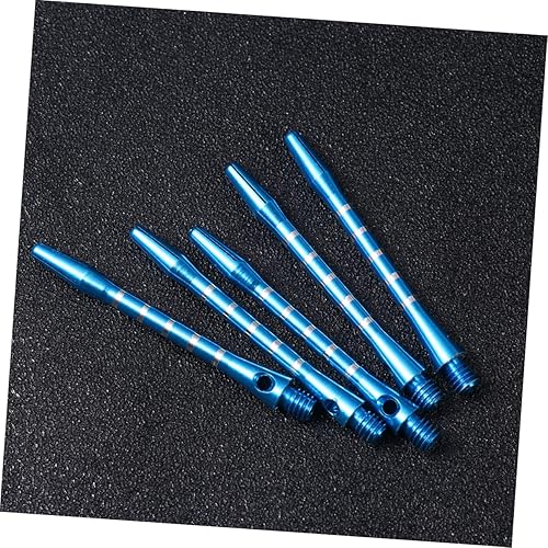 Miniatura 2 de CLISPEED 60 piezas de barra de acero tallos medianos anillos de tornillo para puntas de barra estándar de aleación suave de eje de dardos kit de ktv