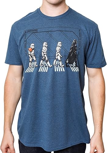 Star Wars Death Star Road Stormtrooper Crossing Camiseta para hombre