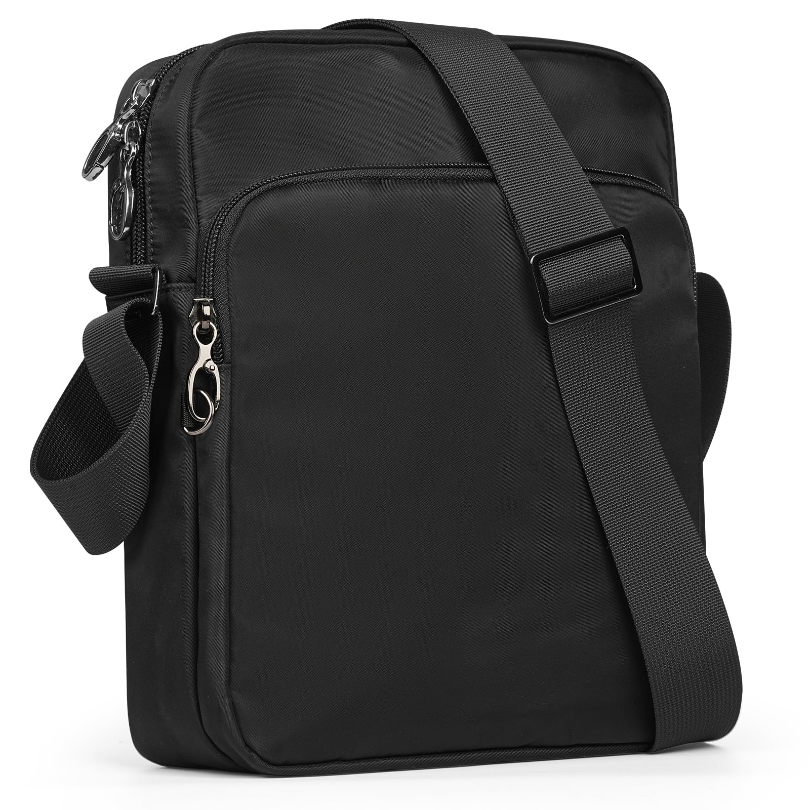 VADOO Crossbody Bag - with Zipper Lock, RFID Blocking & Waterproof, Sling Bag for Men & Women - Small Fanny Pack for Travel