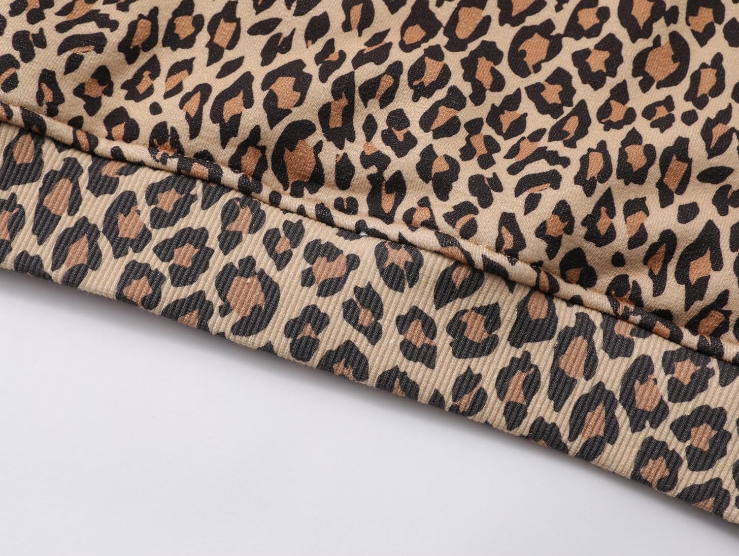 Camo Leopard Print Hoodies for Women Oversized Cheetah Hooded Sweatshirt 2000s Graphic Pullover Tops Y2k Boyfriend - Image 4