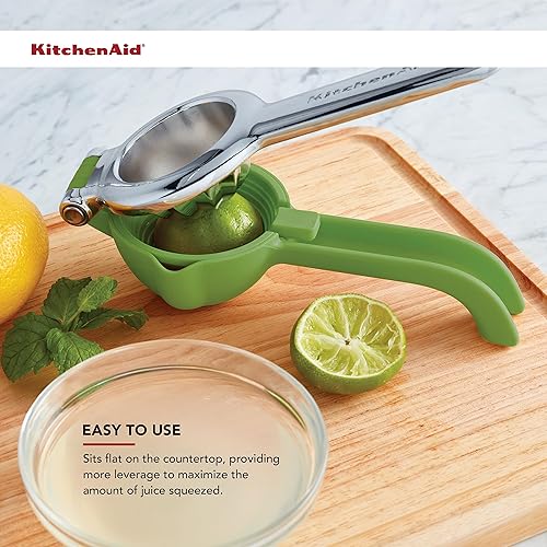 Miniatura 5 de KitchenAid Exprimidor de jugo de cítricos para limones y limas con colector de semillas y boquilla de vertido, 8 pulgadas