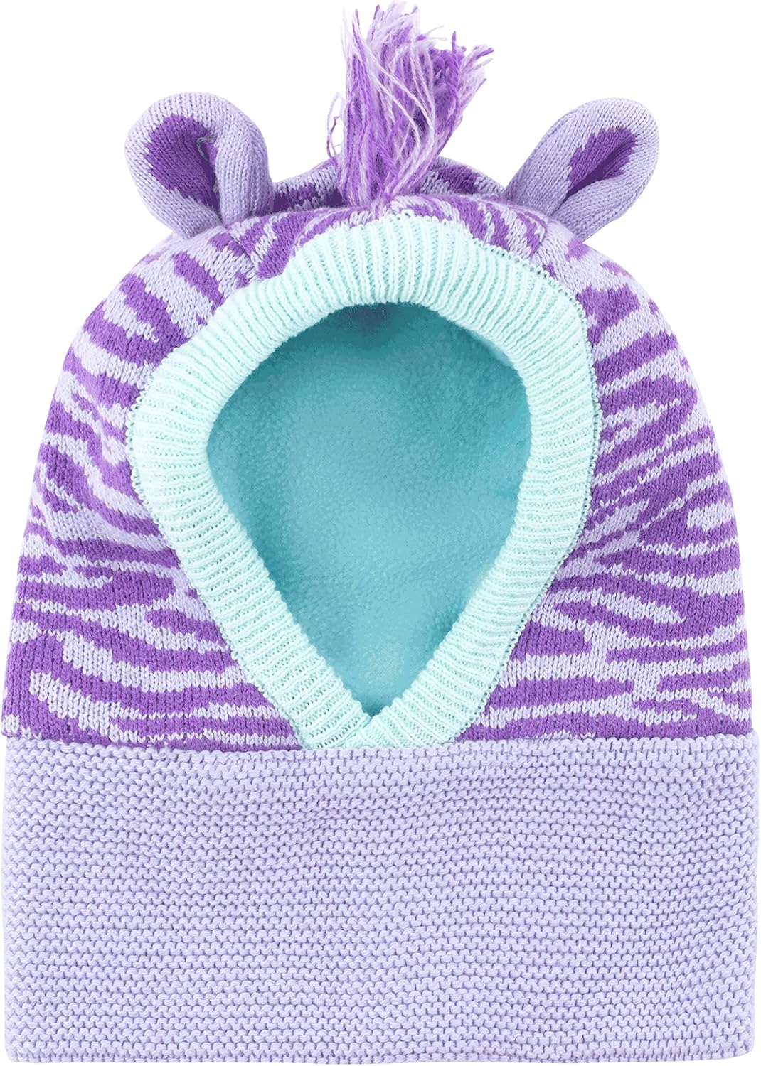 ZOOCCHINI Baby & Toddler Knit Balaclava Hat – Fleece-Lined Cozy and Warm for Winter