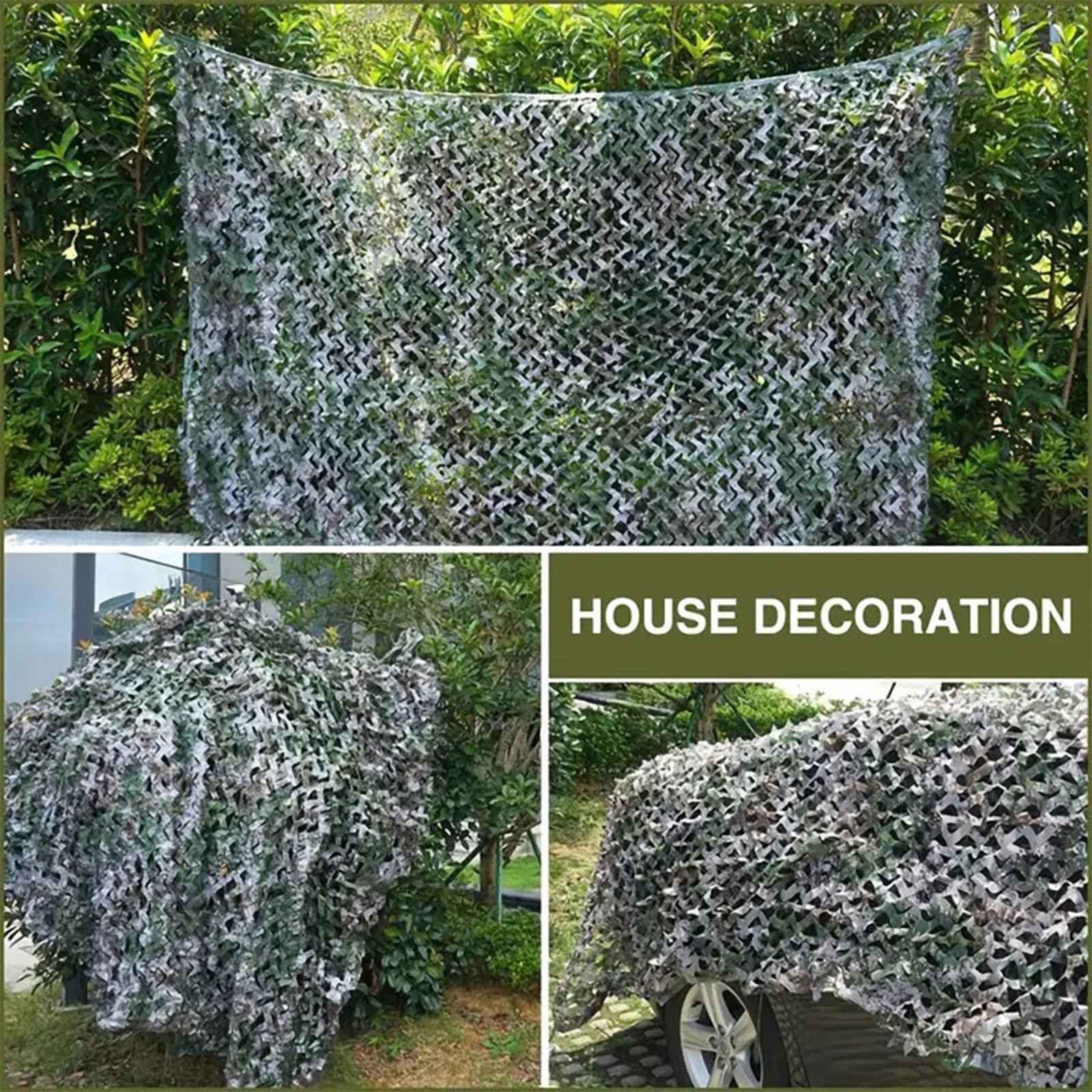 Siatka myśliwska 2 x 5 m WoodlandCanopy do Gar efor BalconyCamping ar