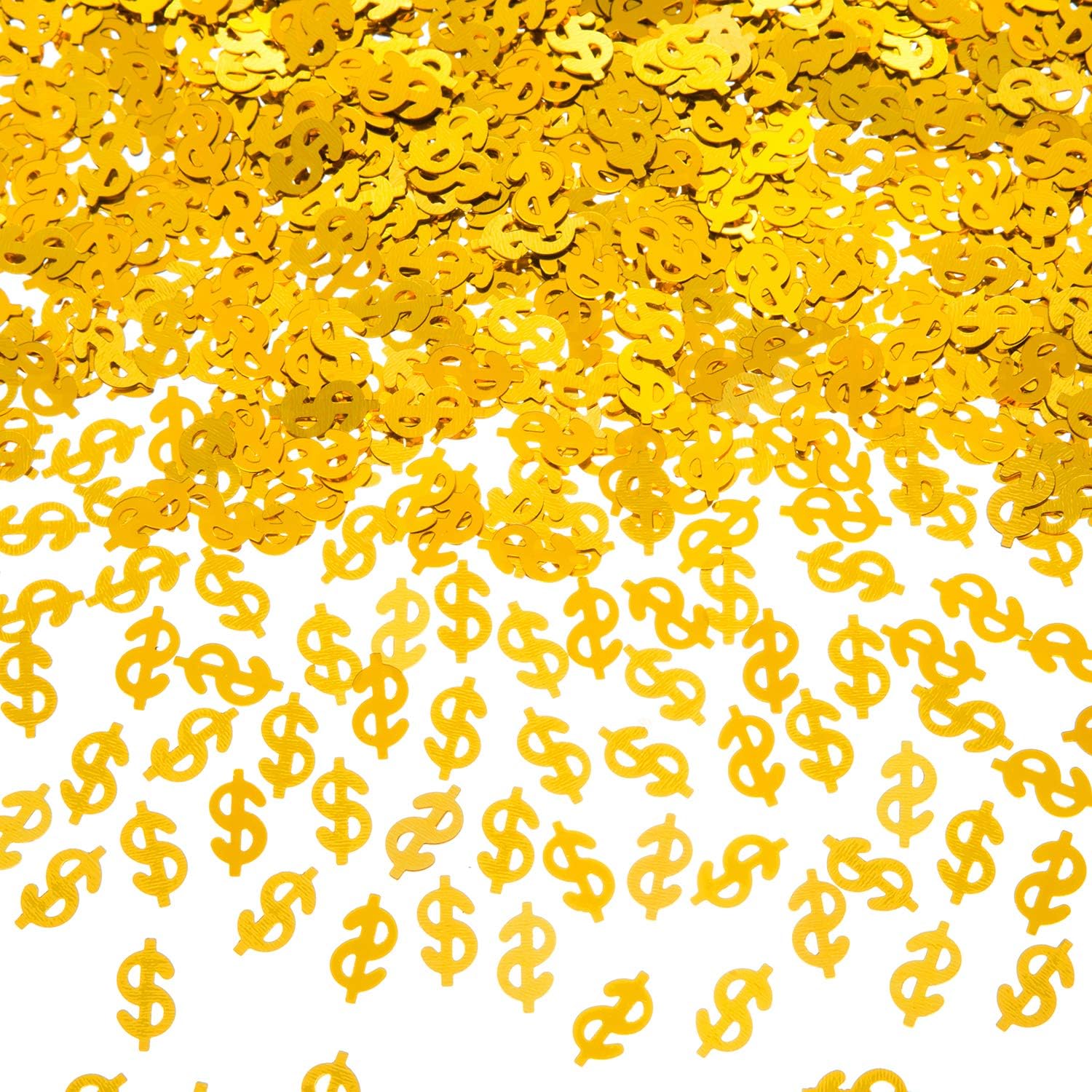 EMAAN Dollar Sign American Dollar Metal Foil Confetti