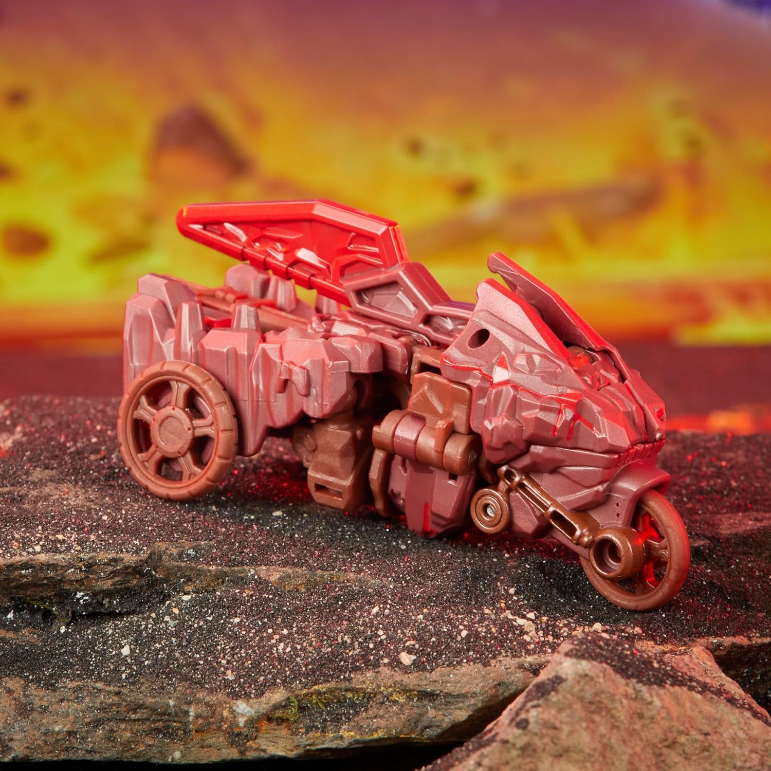 Transformers Legacy United Core Class Infernac Universe Bouldercrash, 3.5-Inch Converting Action Figure, 8+ - Image 3