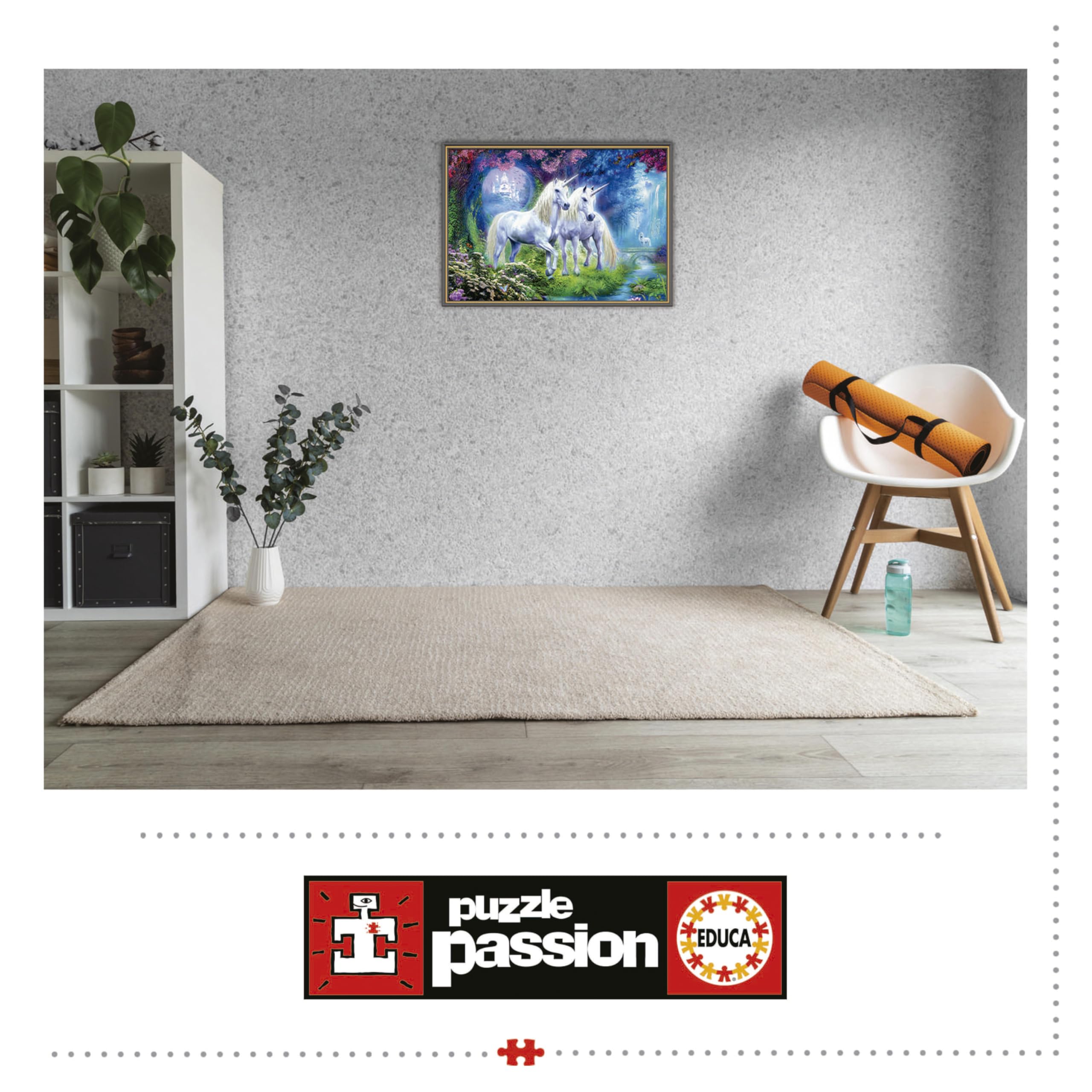 Amazon.com: Educa - Unicorns in The Forest 500 Pieces (17648
