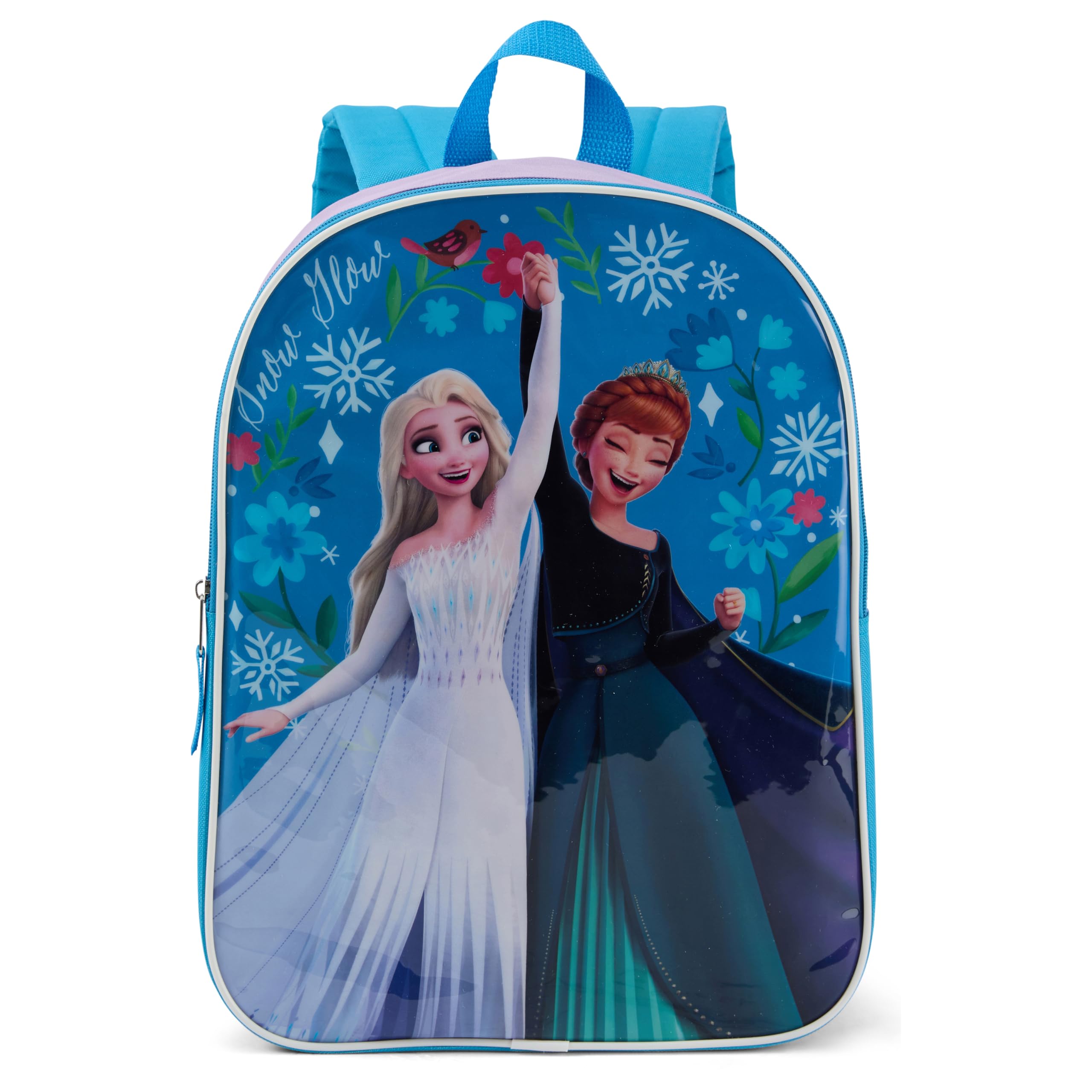 Disney Frozen Backpack for Kids - Cute & Durable Kids Backpack for Girls with Padded Straps & Zip Compartment - Ideal Toddler Bookbag for School &