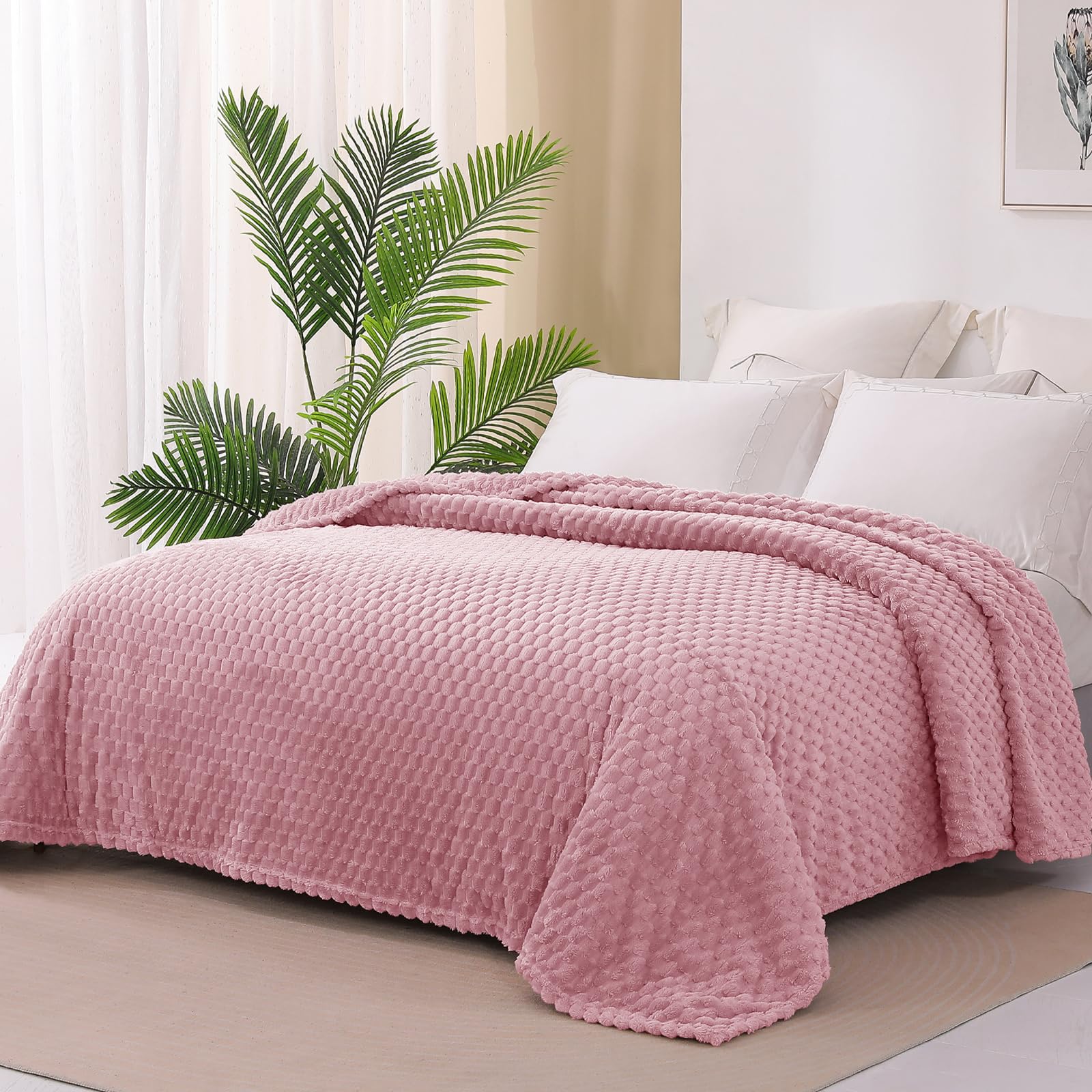 Coperta Viaggio 130x150 Coperta In Pile Super Morbida Gracelife - Ideale Per Divano E Viaggi