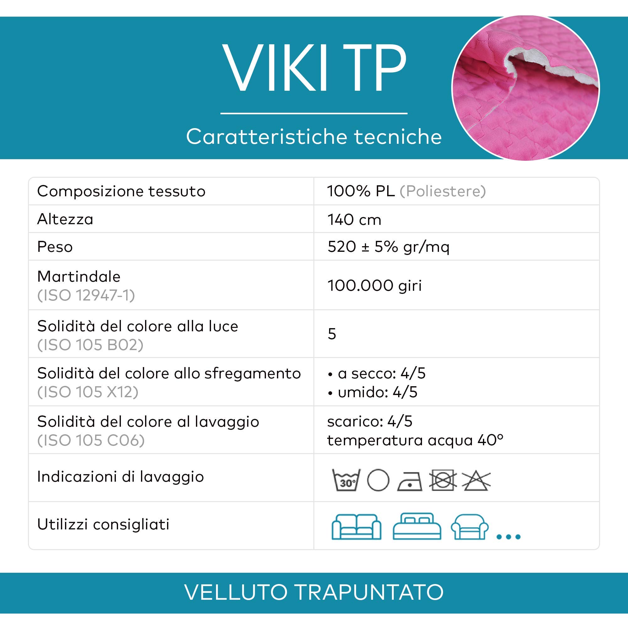Deshome Viki TP – Tejido al metro de terciopelo acolchado altura 140 cm para cojines de sofá o sillas naranja 10 metros