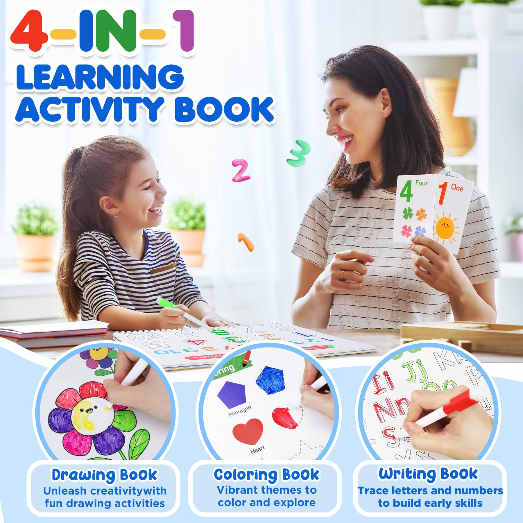 Busy Book for Preschool - Screen Free Learning -4