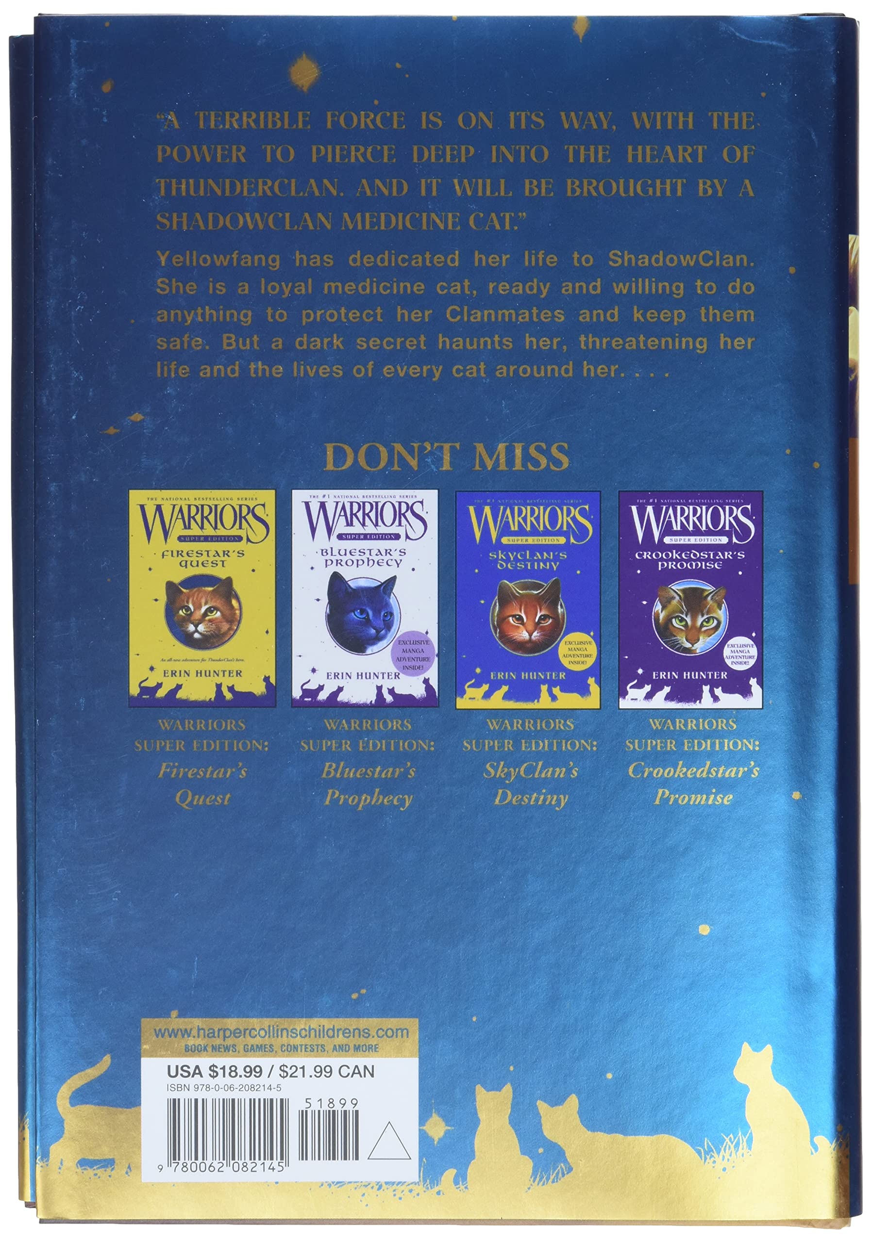 Warriors Super Edition: Yellowfang's Secret
