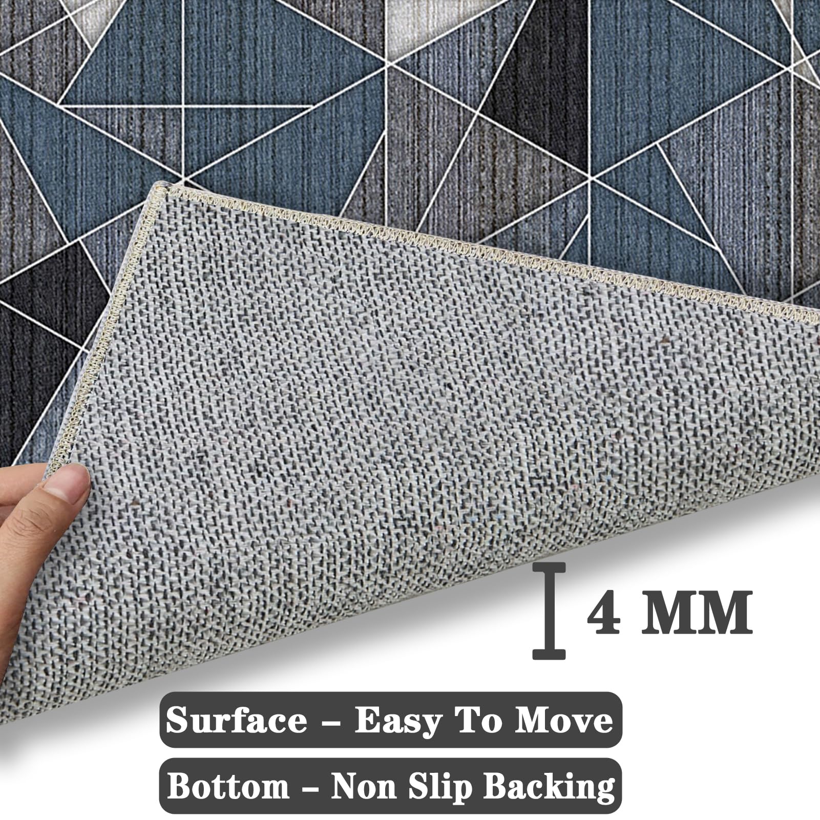 Bürostuhl Unterlage/Gaming Stuhlteppich/Schreibtischstuhl Unterlage für Laminat, Parkett und Hartböden/rutschfeste Stabil Bodenschutzmatte/Mehrzweck-Stuhlteppich für zu Hause 80 x 120 cm