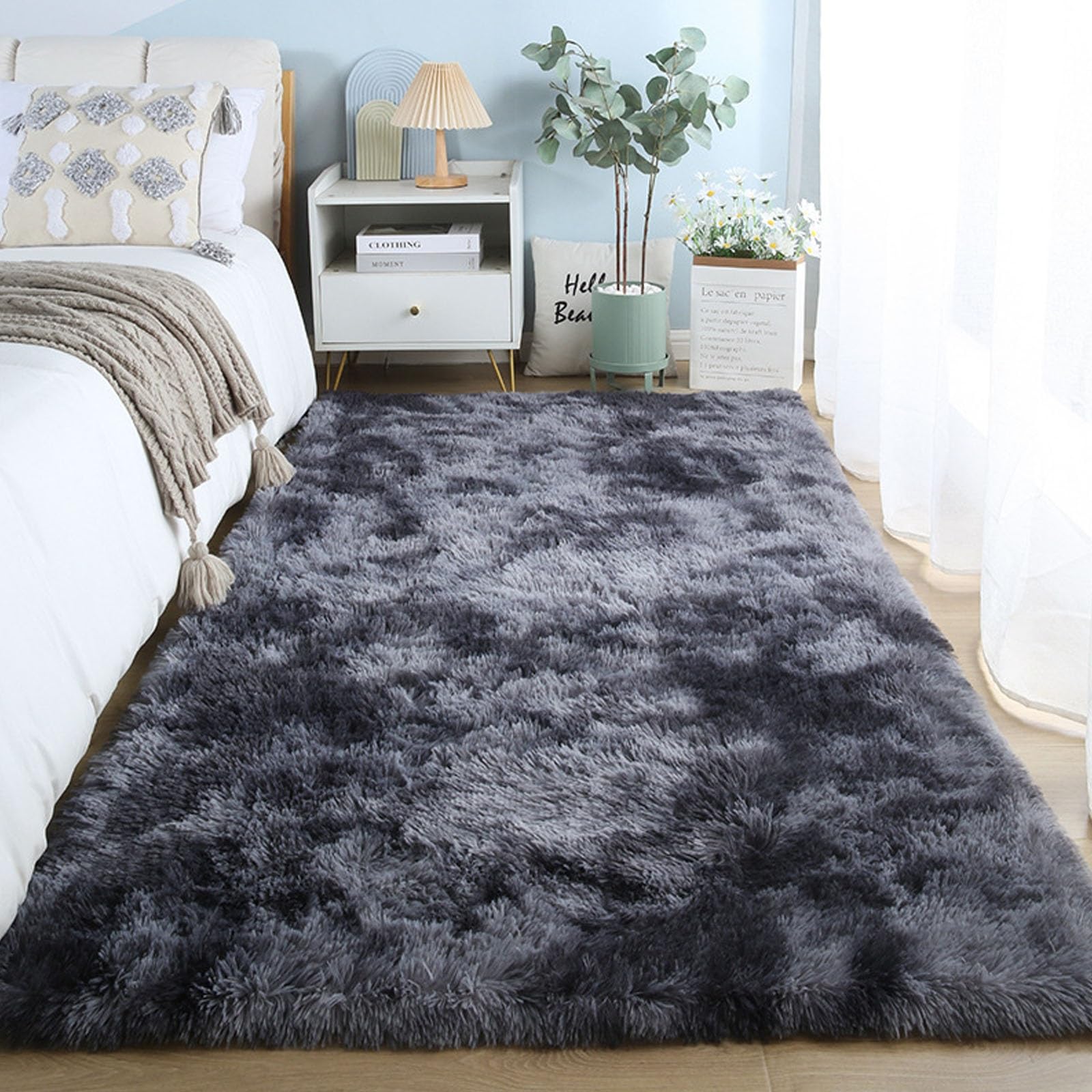 Tapis pour salon extra large et lavable parfait pour les enfants