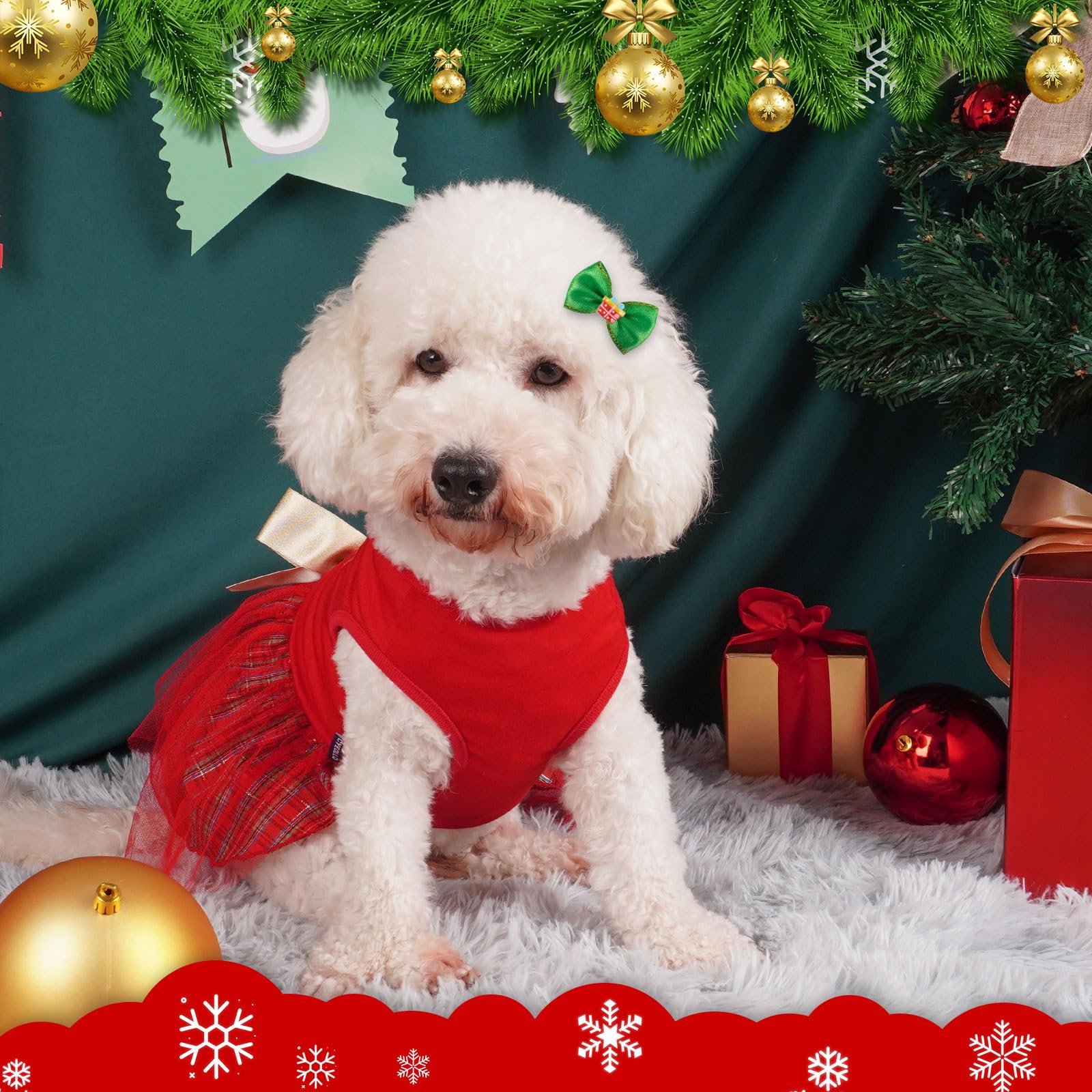 Amazon.com : cyeollo Dog Dress Plaid Christmas Holiday Theme Girl Pet Clothes with Bowtie Doggie Outfits Festival Dog Dresses for Small Dogs : Pet Supplies Amazon.com : cyeollo Dog Dress Plaid Christmas Holiday Theme Girl Pet Clothes with Bowtie Doggie Outfits Festival Dog Dresses for Small Dogs : Pet Supplies