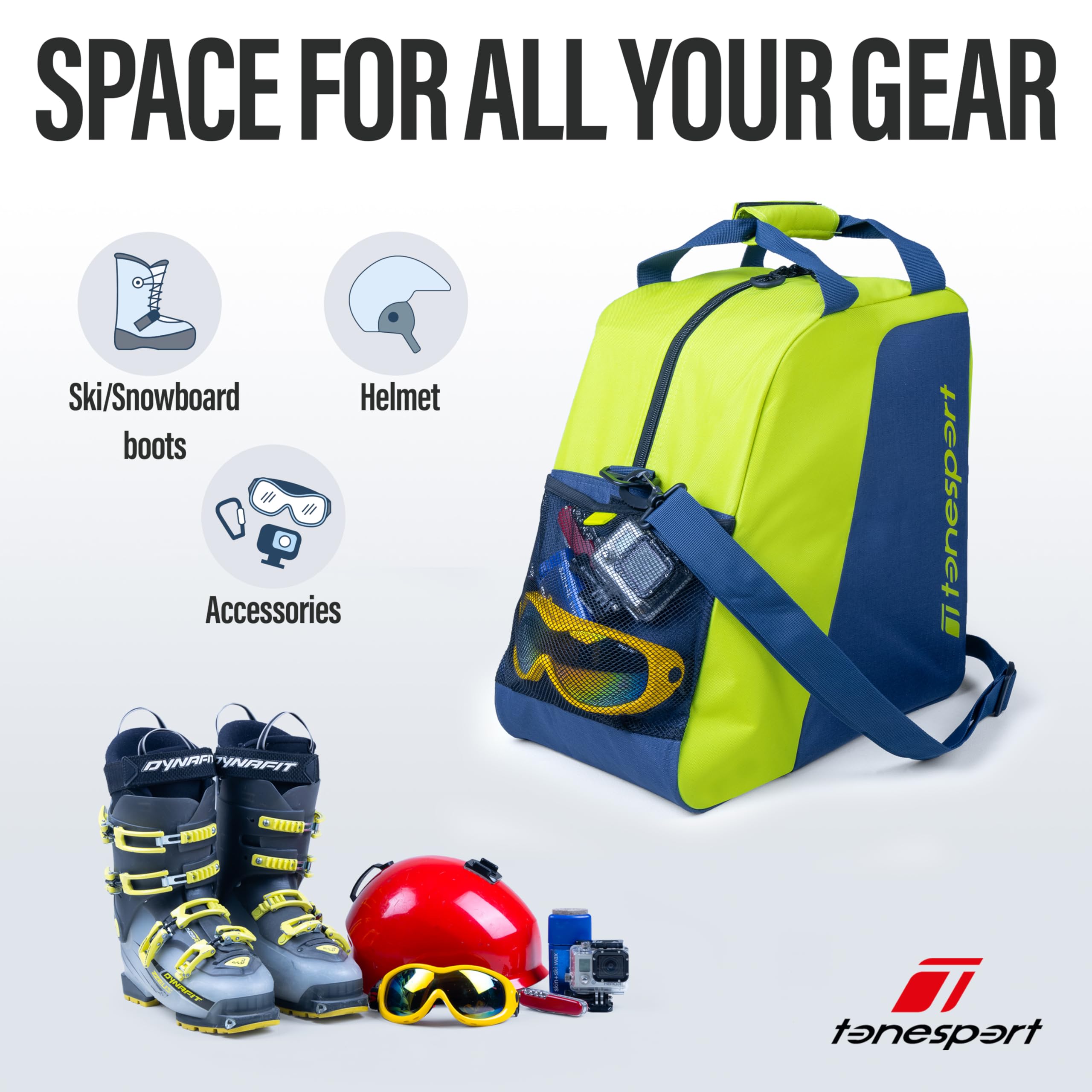 Amazon.co.jp: Tonesport スキーブーツバッグ - スノーボードブーツ