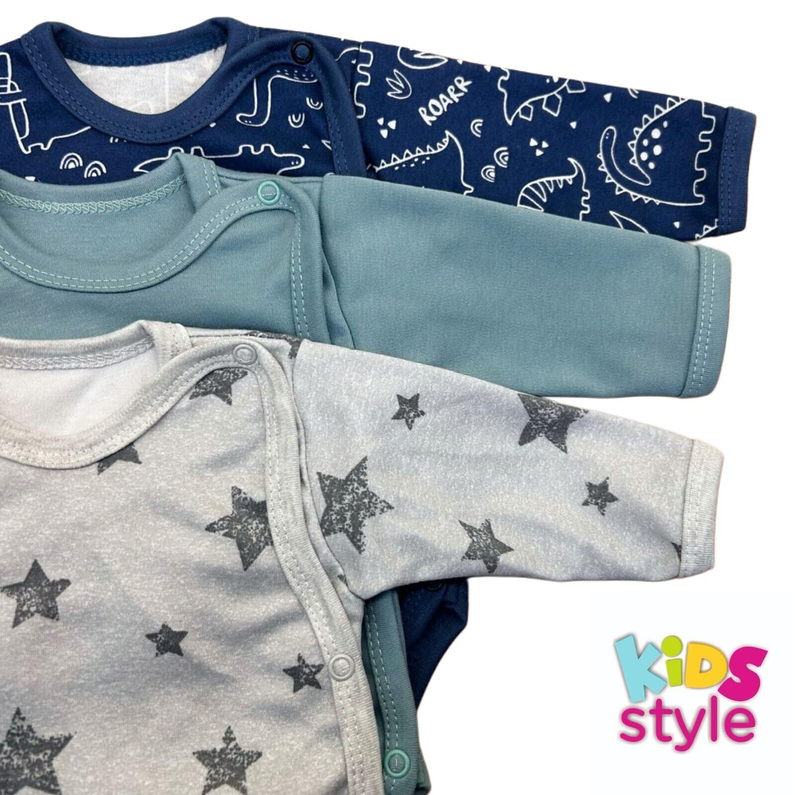 Baby Jungen Wickelbody Langarm Baby Bodysuit Bodies Set