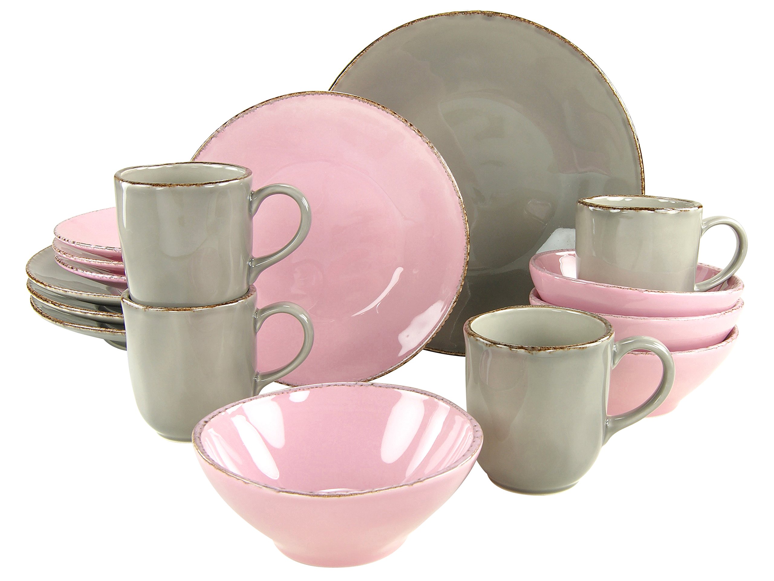 Certified International 89118 Gilded Wine 16 pc