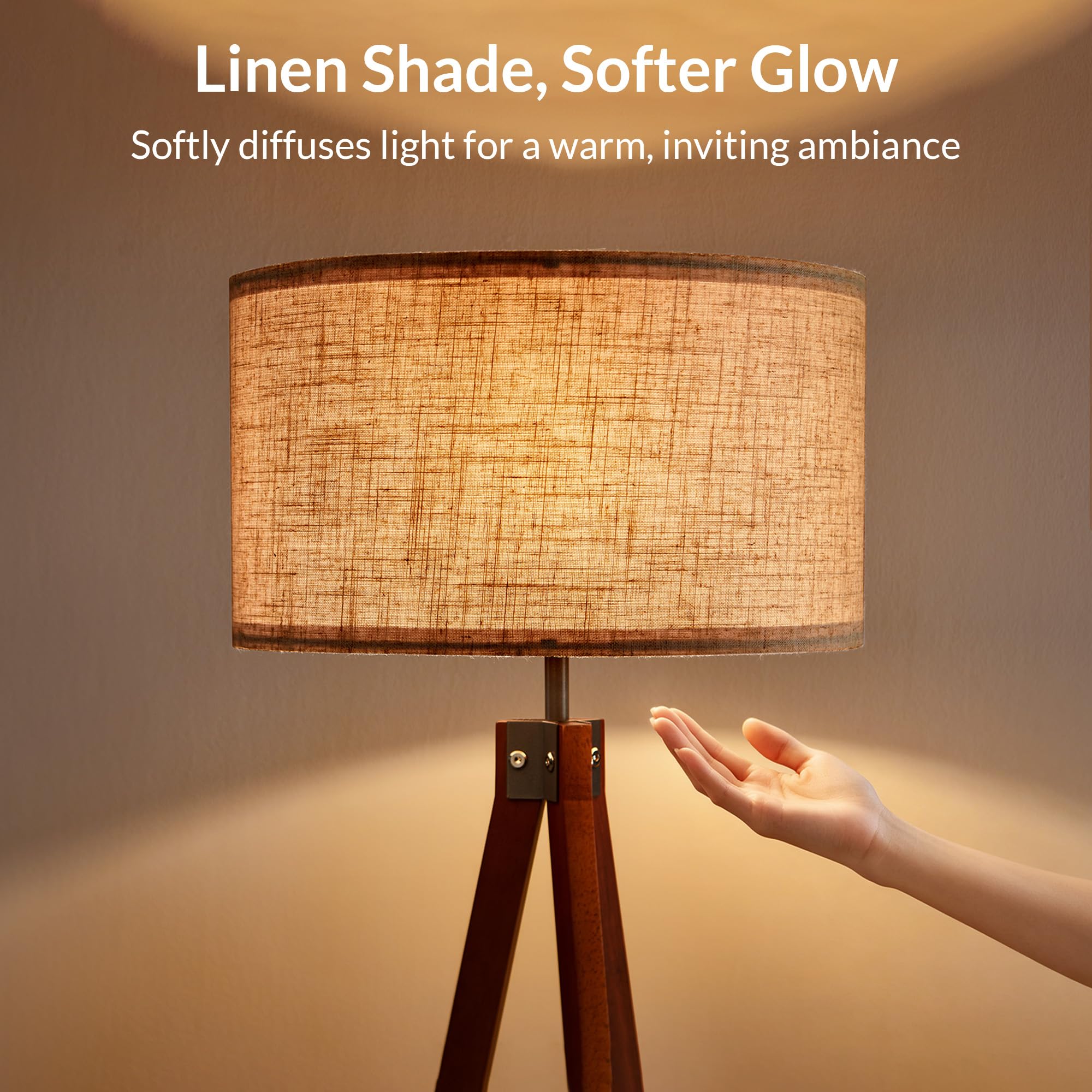 Best Mid Century Modern Floor Lamp Picks for 2026 1 LEPOWER Tripod Floor Lamp Mid Century Modern Standing Lamps for Living Room — product photo