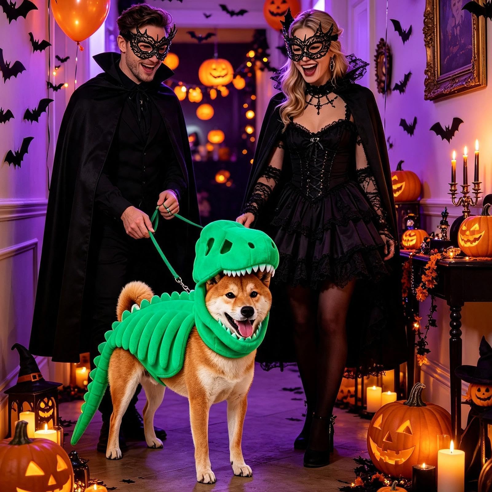 Costumi Halloween Per Cani Scheletro Vestiti Divertenti Cosplay Scheletro | Costumi Di Halloween Per Animali Per Feste Di Vacanza Cosplay Maschera Teatro Festival Spettacolo Palco