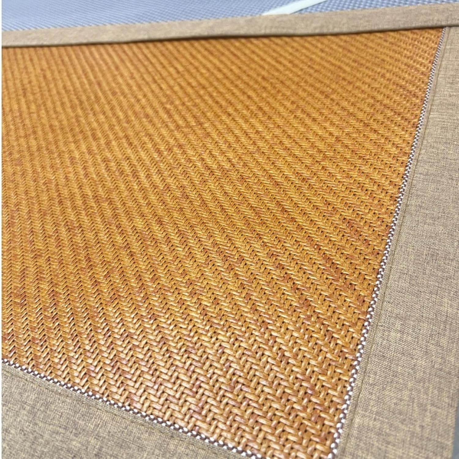 天然籐マットレス ベッドパッド 吸湿通気 放熱性 抗菌防臭防ダニ 両面使える 暑さ対策 籐寝具 クール敷パッド クール寝具 夜閬熱中