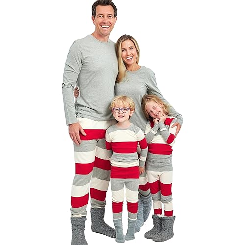 HonestBaby Organic Cotton Holiday Family Jammies Pajamas
