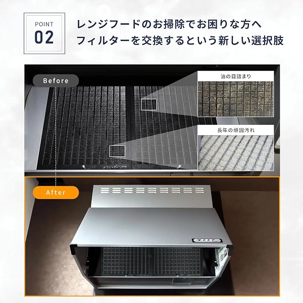 【純正】 富士工業 スロットフィルタ 1枚入り 【RCSF10-3421】 レンジフードフィルター 交換 レンジフード 換気扇フィルター 【F341】 - 3