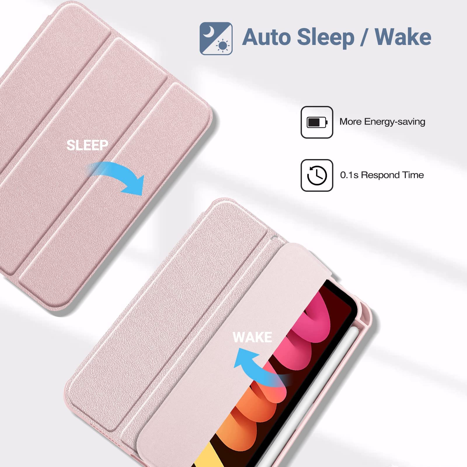 Amazon.com: ProCase Smart Case for iPad Mini 6 6th Generation 8.3