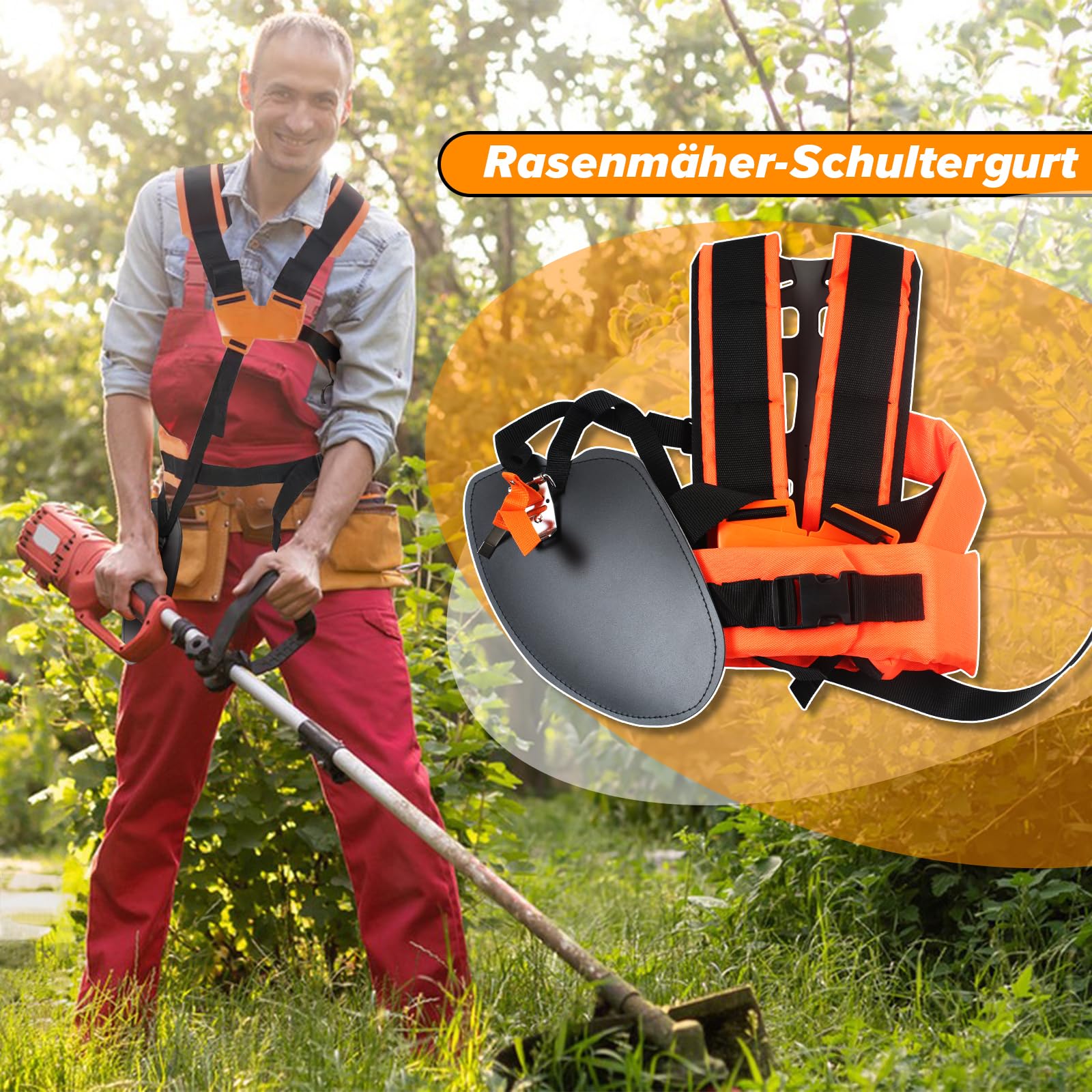 Produktbild von Freischneider Akku Jwdj K80 Akku-Rasentrimmer 21V - Kabelloser Trimmer Mit 2 Akkus Und Zubehör Rasentrimmer Set Mit Akku