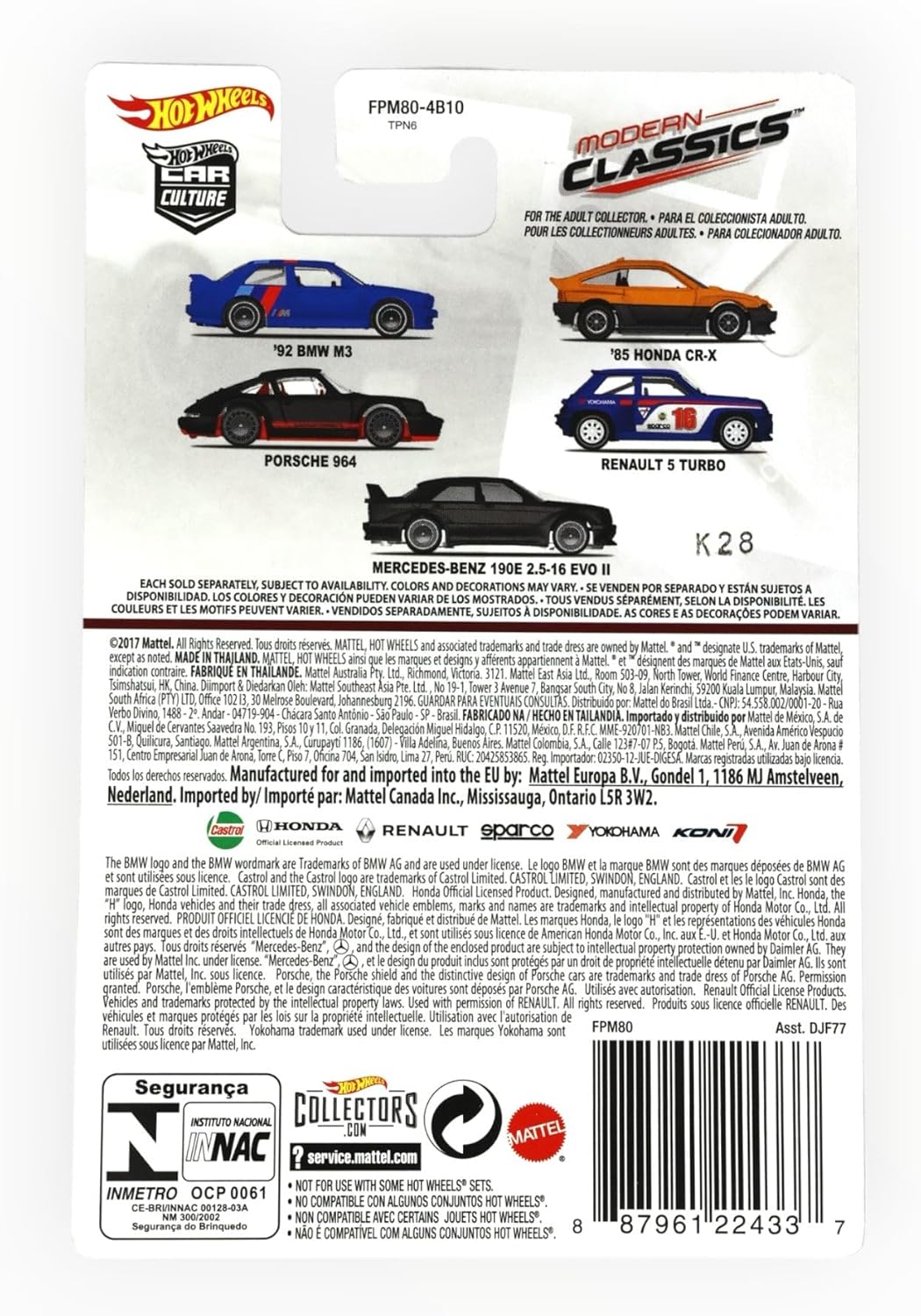 Hw Car Culture Asst Size Ea Hot Wheels Car Culture Asst