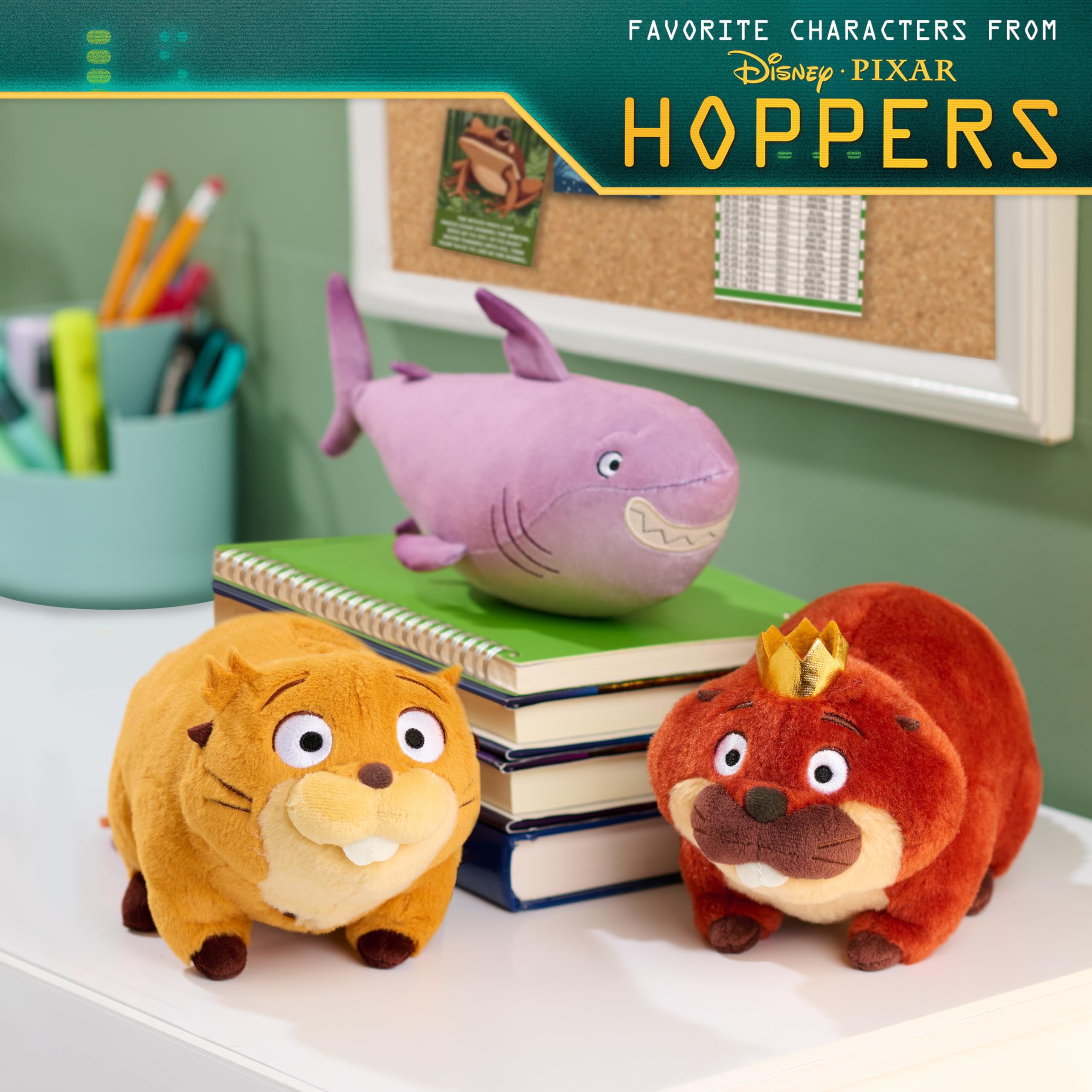 Amazon.co.jp: Just Play Hoppers Small ぬいぐるみ キングジョージ