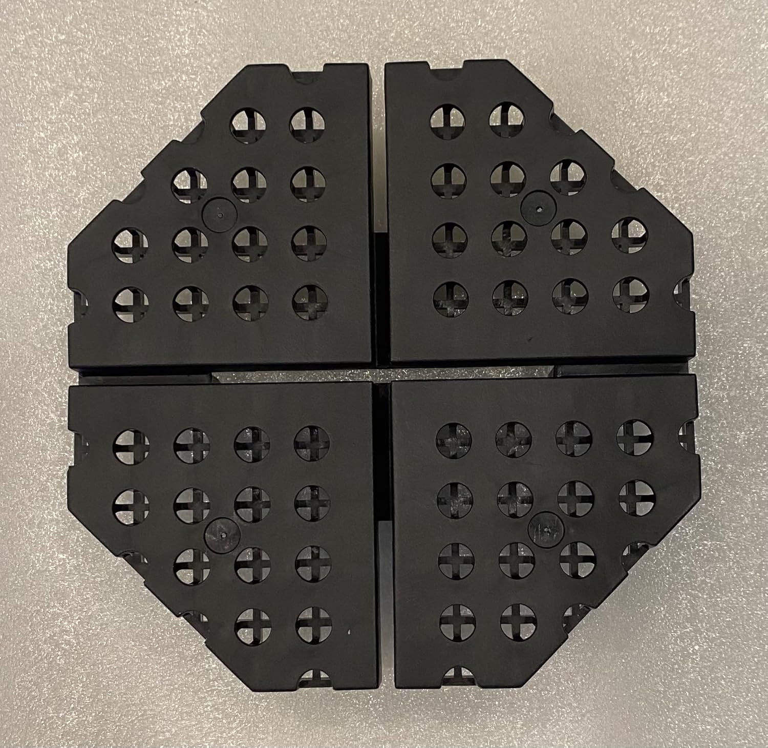 Fixed Height Stackable Pedestals - Paver Support - 0.63” High - 30 Pack