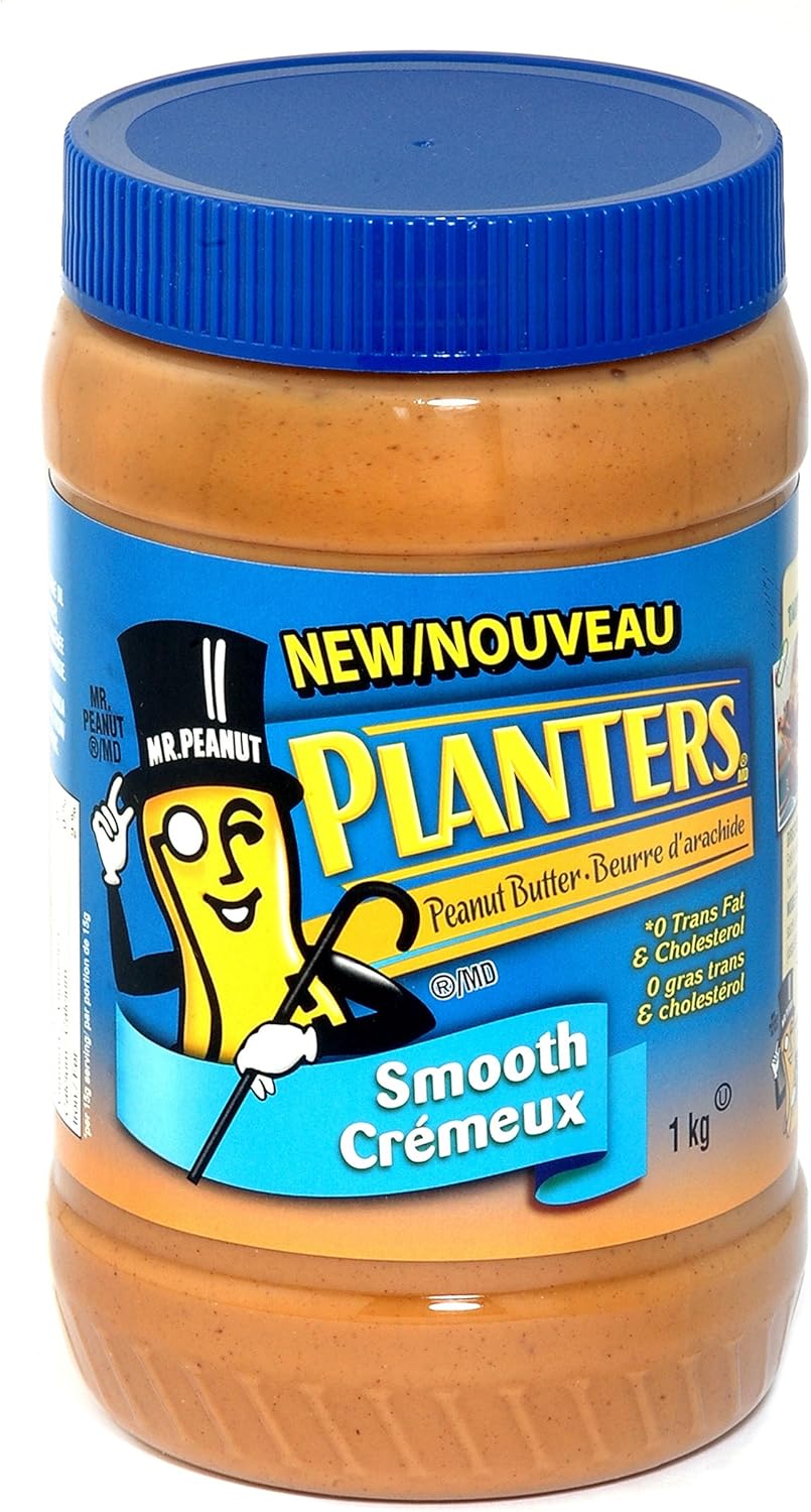 Planters Peanut Butter Smooth, 1 Kilogram Amazon.ca Grocery