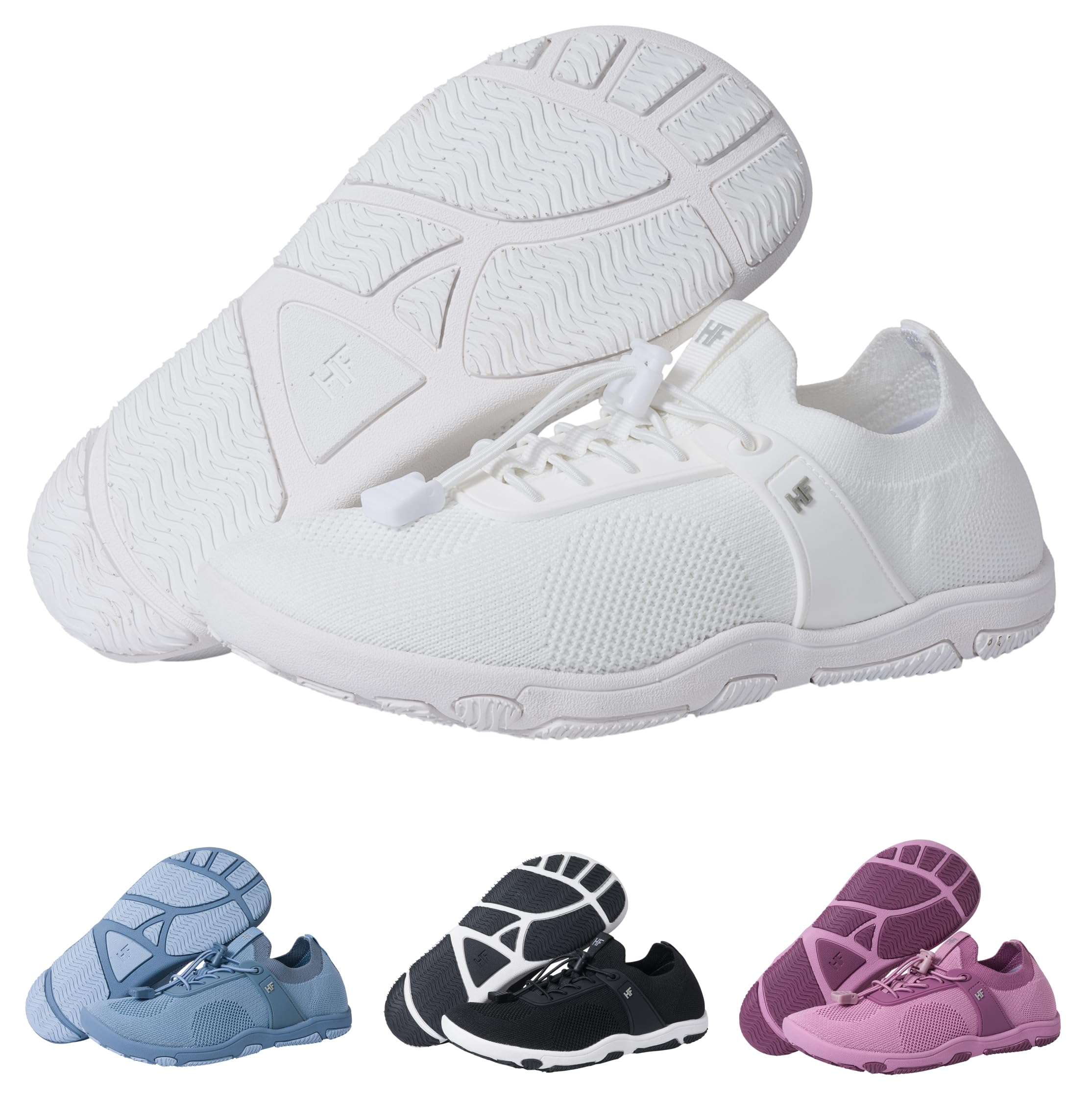 Hike FootwearTheora Pro HF - Ergonomic Supportive Non-Slip Barefoot Shoes, Wide Toe Box Durable Breathable Ultralight Walking Shoe for Women Men