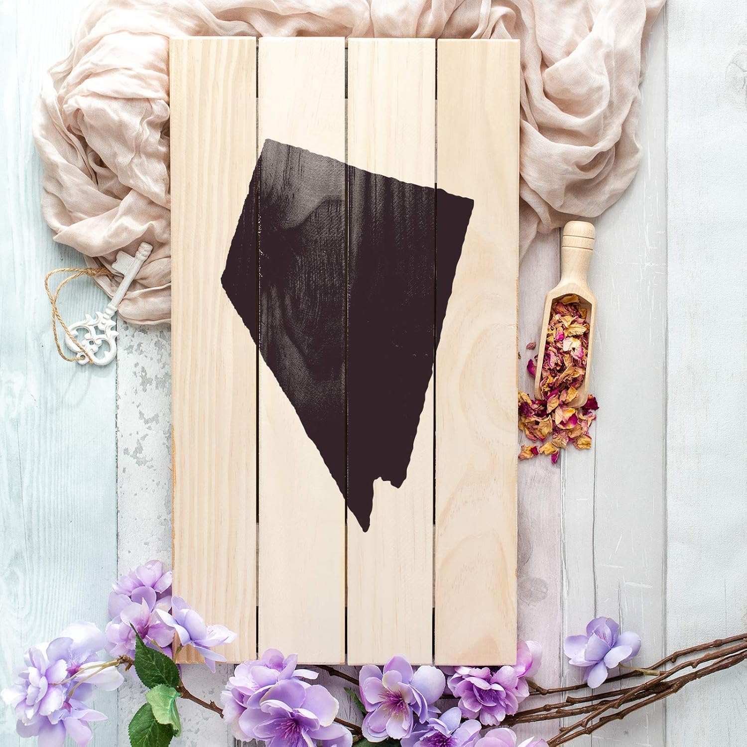 Nevada State Stencil - Versatile for Historical and Cultural Displays, Nevada Design, Nevada Stencils