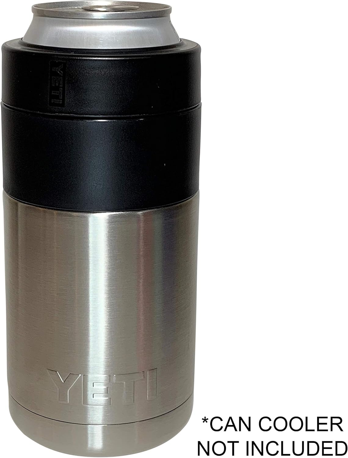 4More - 16 oz Can Adapter for The Yeti Colster - Old BLK - Perfect for 16 oz. Cans of Craft Beer! Patented! Adapter ONLY - Old BLK : Sports & Outdoors
