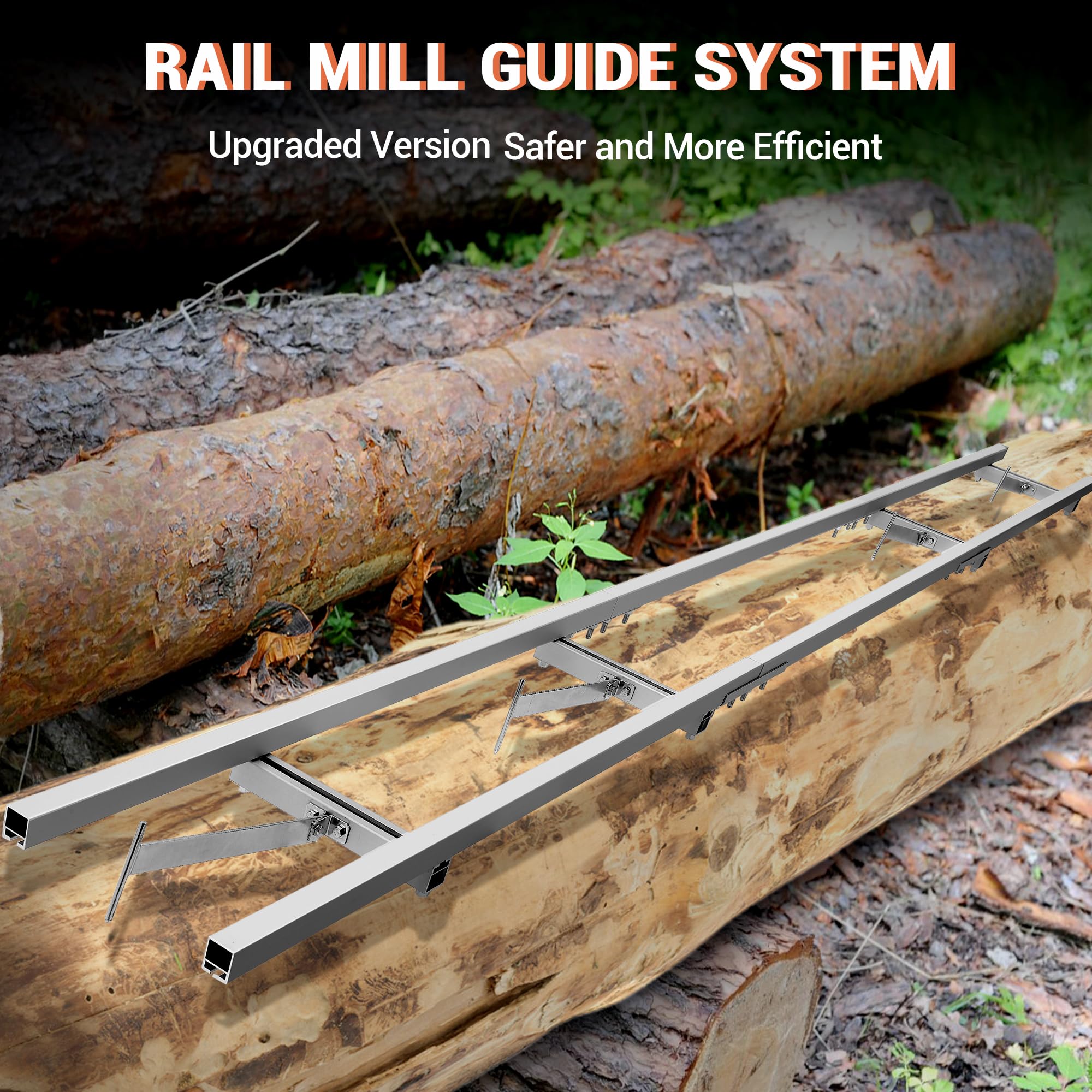 Snapklik.com : BouPower Chainsaw Mill And Rail Mill Guide System ...