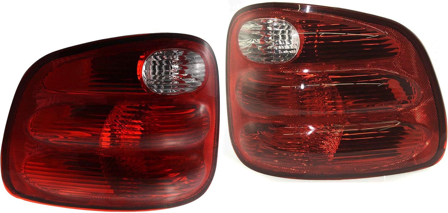 Garage-Pro Tail Lights Assembly For 2004 Ford F-150 Heritage, Fits 2000-2003 Ford F-150, Set Driver and Passenger Side